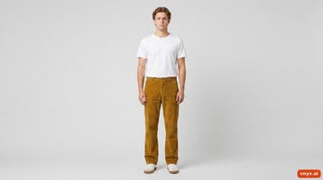 soas Broek Heren maat W30 Camel Vintage, Ophalen of Verzenden, Nieuw