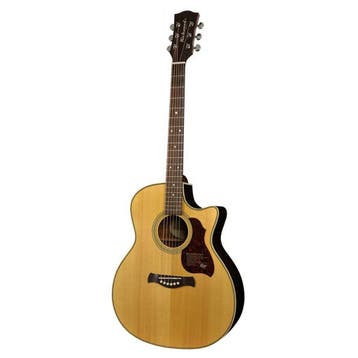 Richwood G-65-CEVA Grand Auditorium Cutaway Massief, Ophalen of Verzenden, Nieuw