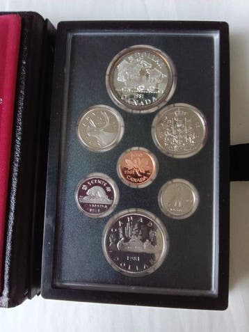 Canada. Elizabeth II. Proof Set 1981 (Zonder minimumprijs)