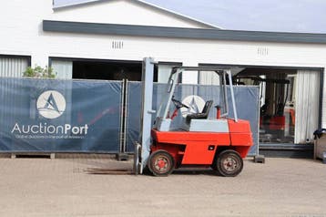 Veiling: Heftruck Linde Diesel, Ophalen, Diesel, Heftruck, Linde