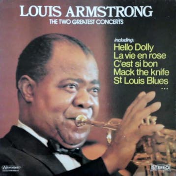 Lp - Louis Armstrong - The Two Greatest Concerts (4 lp box), Verzenden, Nieuw in verpakking