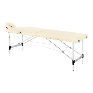 Balance Opklapbare Massagetafel Aluminium 2-Delig Crème –, Ophalen of Verzenden, Nieuw