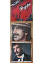 Kraftwerk, Frank Zappa - 3 Albums - Diverse titels - LP, Nieuw in verpakking