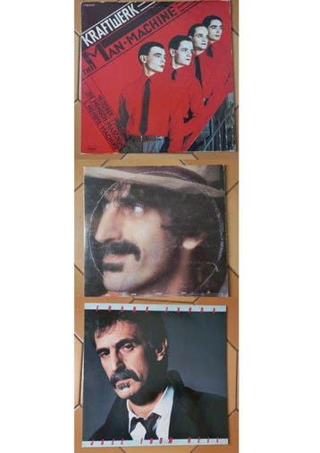 Kraftwerk, Frank Zappa - 3 Albums - Diverse titels - LP, Nieuw in verpakking