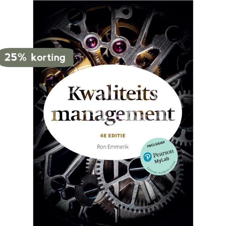 Kwaliteitsmanagement 9789043036801 Ron Emmerik, Boeken, Schoolboeken, Zo goed als nieuw, Verzenden