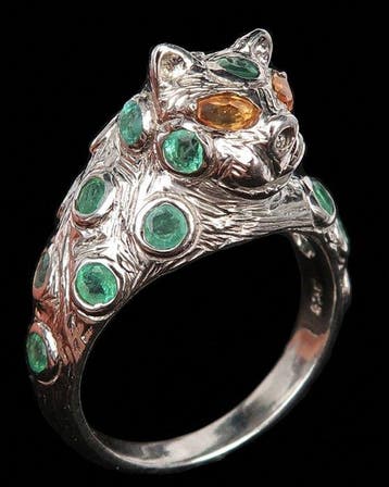 Citrien - Zilver, Het Oog van de Jaguar – Amazone sjamanisme, Antiek en Kunst