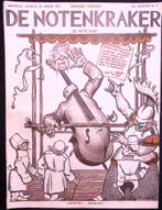 Soldaten en Majoor de Bas op spotprent (lijst optie), Verzenden