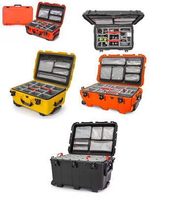 AKTIE NANUK PRO PHOTO CAMERA CASES met Trolley, Nieuw, Overige typen, Overige merken