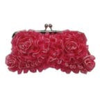Handtasje met roze rouches - Tassen, Ophalen of Verzenden, Nieuw
