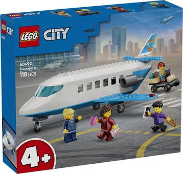 LEGO City Passagierstoestel Vliegtu van €30,99 voor €21,69, Ophalen of Verzenden, Nieuw