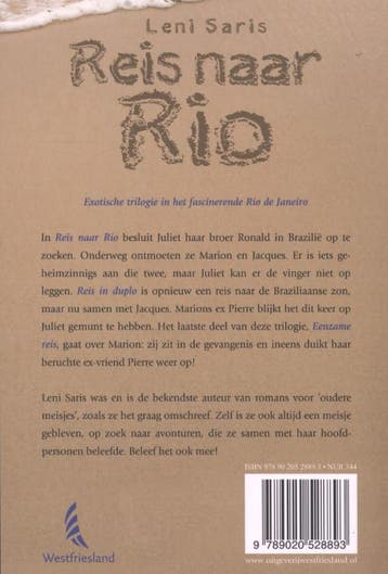 Reis naar Rio 9789020528893 Leni Saris, Boeken, Verzenden, Gelezen, Leni Saris