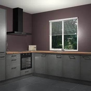Beton Parelgrijs  keuken Doha 38142, Verzenden, Nieuw