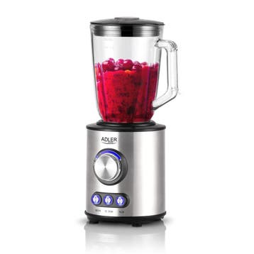Adler AD 4078 Blender 1,5L – Blender met Glazen Kan – 1700W, Ophalen of Verzenden, Nieuw