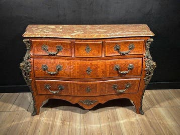 Ladekast - Hout - Antieke commode Louis XIV