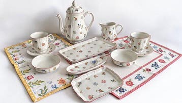 Villeroy & Boch - Service tête à tête Café Thé 2 personnes -