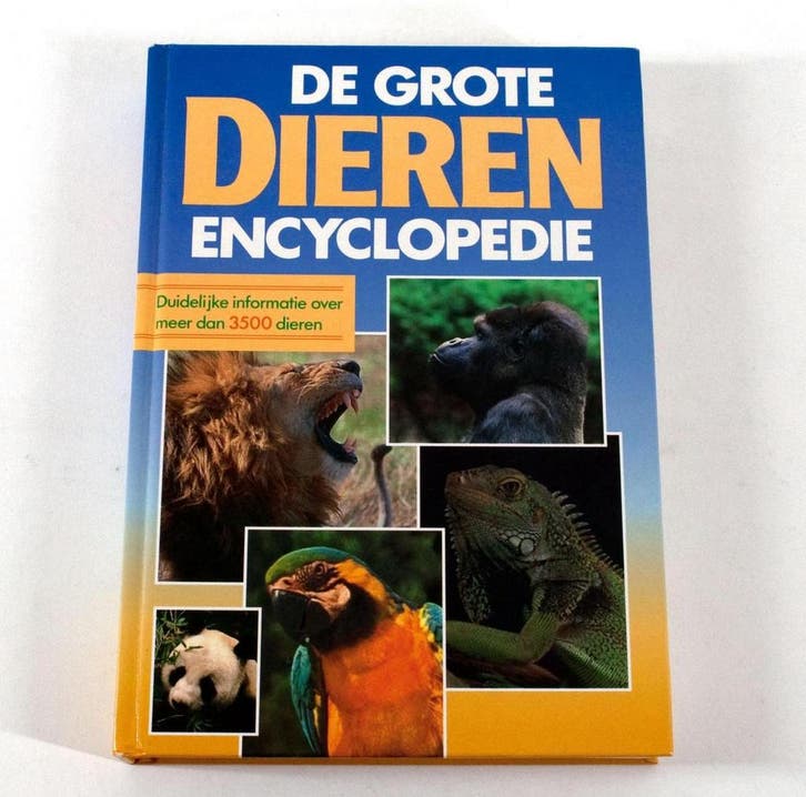 GROTE DIERENENCYCLOPEDIE A     294 9789024352043, Boeken, Kinderboeken | Jeugd | 10 tot 12 jaar, Gelezen, Verzenden