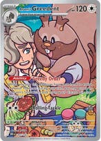 Arvens Greedent 205/182 Destined Rivals, Ophalen of Verzenden, Nieuw, Losse kaart, Foil