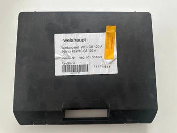 Weishaupt onderhoudsset WTC 120-A, Ophalen of Verzenden, Gebruikt