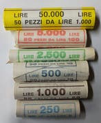 Italië, Republiek Lire 1000/100/20/100/20/5