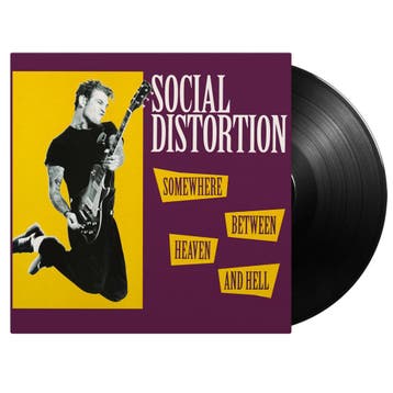 Social Distortion - Somewhere Between Heaven And Hell, Nieuw in verpakking, 12 inch