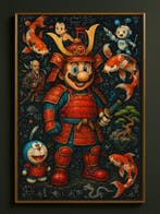 Sylar T. - Super Mario Bushido V.1. 40x60cm, Nieuw