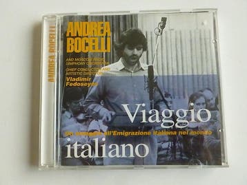 Andrea Bocelli - Viaggio Italiano (italy), Ophalen of Verzenden, Zo goed als nieuw
