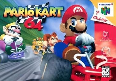 Mario Kart 64 (Losse Cassette) (N64 Games), Spelcomputers en Games, Games | Nintendo 64, Zo goed als nieuw, Ophalen of Verzenden