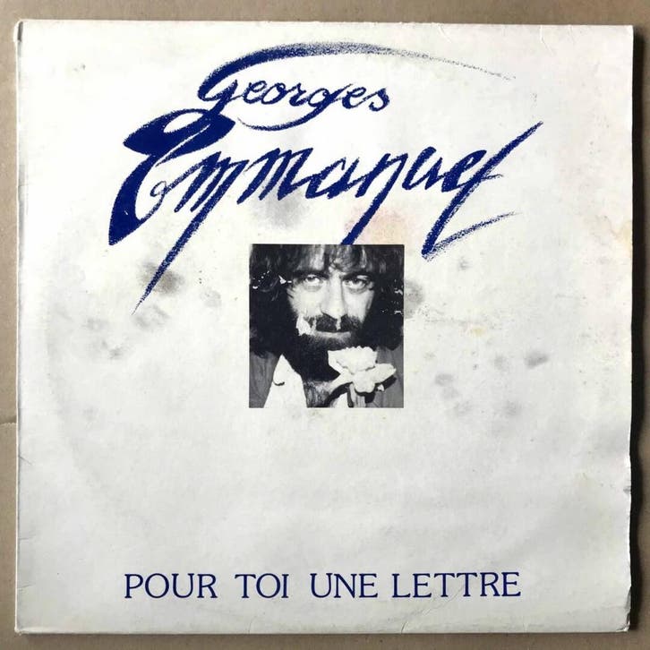 Georges Emmanuel – Pour Toi Une Lettre (1-12-Vinyl-LP), Cd's en Dvd's, Vinyl | Pop, Ophalen of Verzenden