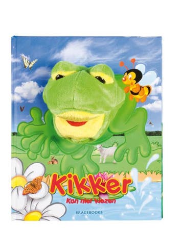 Kikker kan niet kiezen / Handpopboek - R. Schrever, Boeken, Kinderboeken | Baby's en Peuters, Verzenden, Gelezen, R. Schrever