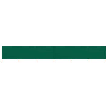 vidaXL Windscherm 6-panelen 800x160 cm stof groen, Verzenden, Nieuw