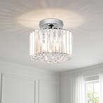 Moderne Kristal Lamp E27 | 33% Korting, Ophalen of Verzenden, Zo goed als nieuw, Overige materialen, Modern