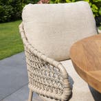 Sardinia low dining tuinstoel latte 4 Seasons Outdoor, Ophalen of Verzenden, Nieuw