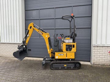 XCMG minigraver lease €230 p/mnd Kubota, Ophalen, Graafmachine