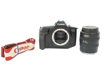 Canon EOS 630 + 3,5-4,5/EF 28-70mm II | Single lens reflex, Audio, Tv en Foto, Fotocamera's Analoog, Nieuw