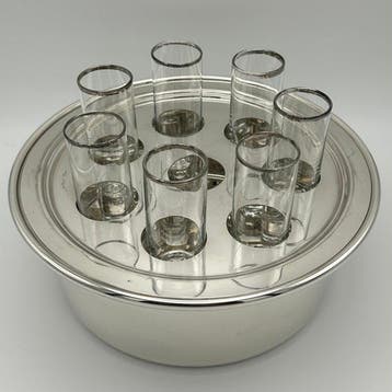 Ricci Argentieri - Made in Italy - Ijsemmer (8) - Verzilverd