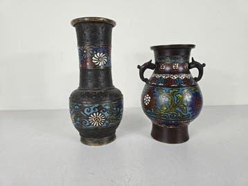Vaas - Cloisonné - Japan - Meiji periode (1868-1912) (Zonder