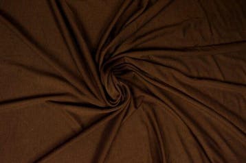 Viscose tricot – Bruin, Overige materialen, Bruin, 120 cm of meer, Ophalen of Verzenden