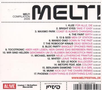 cd - various - MELT! (nieuw), Verzenden, Zo goed als nieuw