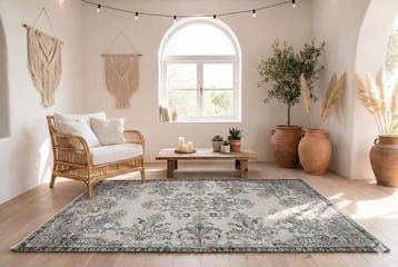 Licht vintage - Vloerkleed - 220 cm - 115 cm - met, Nieuw