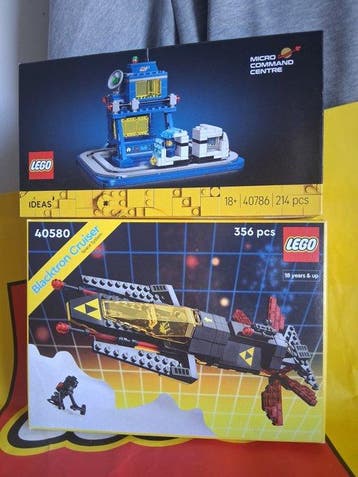 Lego Set - Promotional - 40580 Blacktron Cruiser; 40786, Nieuw