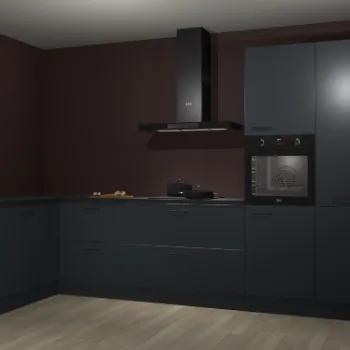 Onyxgrijze keuken Nuuk 65781, Verzenden, Nieuw