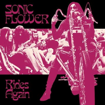 lp nieuw - sonic flower - RIDES AGAIN (nieuw), Verzenden, Zo goed als nieuw, Overige formaten