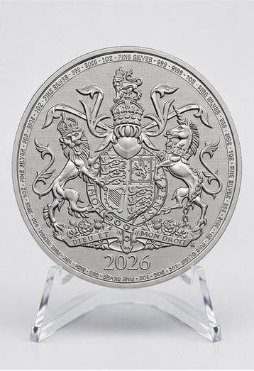 Verenigd Koninkrijk. 2 Pounds 2026 – The Royal Arms – 1 oz