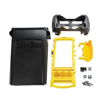 Rubbermaid Schoonmaakkar Slim Jim met Pulse Clip 87 L, Verzenden, Nieuw
