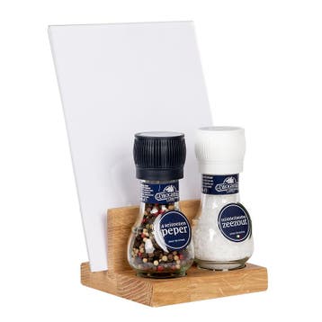 BLOC - Basic Eikenhout met Acrylaat A5, Nieuw in verpakking