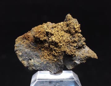 Goud Kristallen op matrix - Hoogte: 2.7 cm - Breedte: 3.5