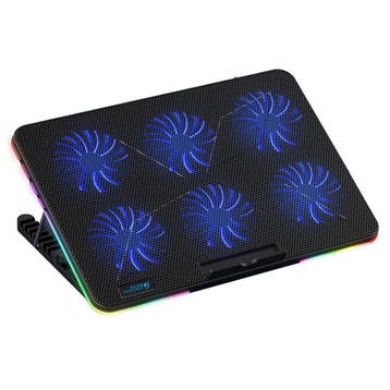CoolCold - Laptop Koeler + Telefoonhouder - F5 - “17 Inch, Ophalen of Verzenden, Nieuw, Coolcold