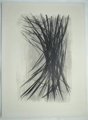 Hans Hartung (1904-1989) - L 10, Antiek en Kunst