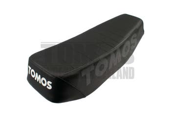 Tomos Zadel buddyseat lang met gestanst zijkant logo zwar..., Ophalen of Verzenden, Nieuw, DMP