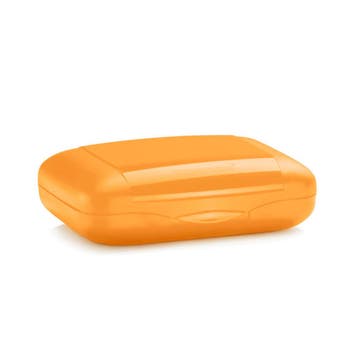 Tupperware Mini Snackbox Oranje, Ophalen of Verzenden, Nieuw, Oranje